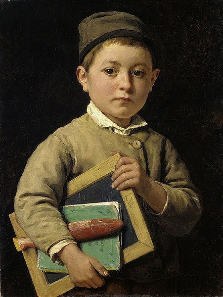 Albert Anker Schoolboy